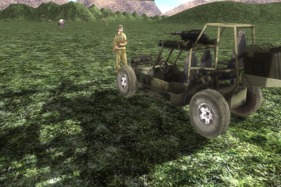 Safari 4x4 Driving Simulator 2: Zombie Poacher Hunter screenshot 2