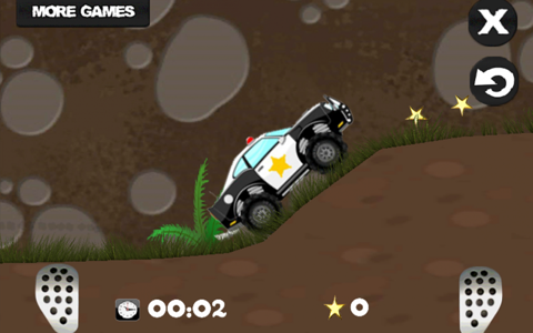 Mad Smash Cop - Hill Racer screenshot 4