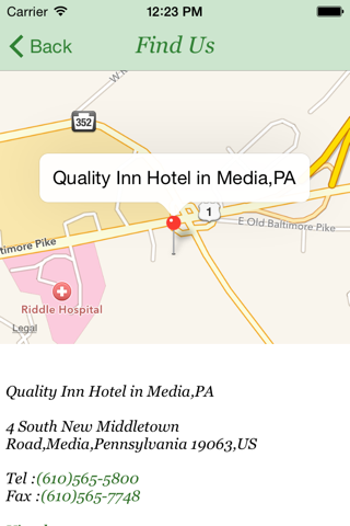 Quality Inn Hotel in Media,PA screenshot 3