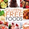 •Comprehensive nutritional information on gluten-free food items, including vegetables, fruits, cereal, pasta, baked goods, dairy, and more