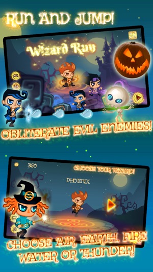 Wizard Run - Endless Magic Castle Adventure for Halloween(圖1)-速報App