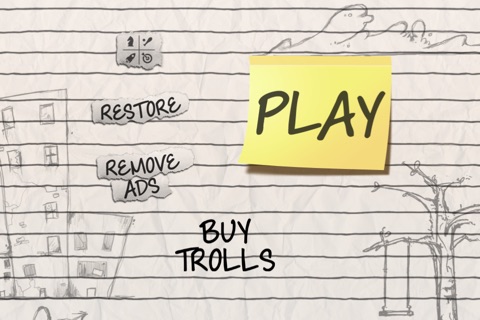 Doodle Troll: Run, Shoot and Jump screenshot 2