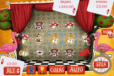 Casino Music Slots : Alice in Vegas Wonderland Jackpot Edition (FREE) screenshot 2