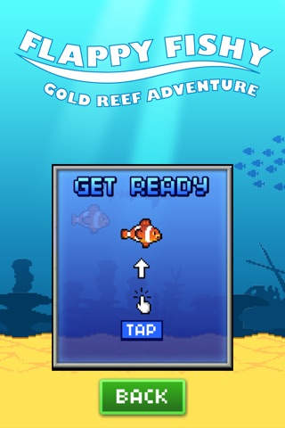 Flappy Fishy: Bouncy Gold Reef Adventure screenshot 2
