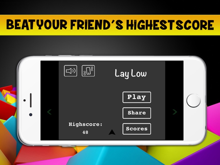 Lay Low for iPad - Avoid the blocks falldown screenshot-4