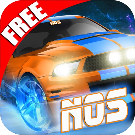 NOS for Airborne Speed FREE - Nitro Muscle Car infinite Race game icon