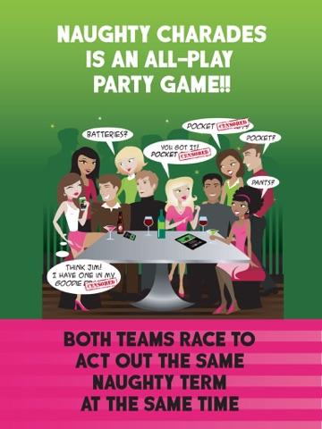 Naughty Charades – The Party Game of Dirty Words Based on the Card Game by Sexy Slang screenshot