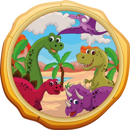 Dinosaurs World Kids Puzzle Game icon