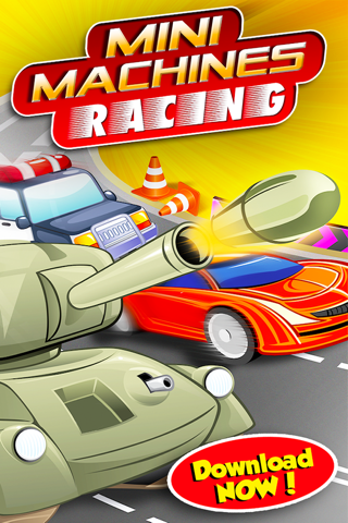 Mini Machine Crazy Car Racing GT FREE - Drag Turbo Speed Chase Race Edition - By Dead Cool Games screenshot 2