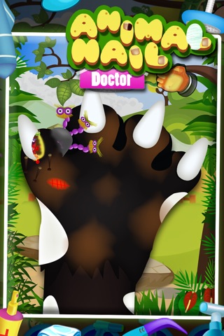 Animal Nail Doctor - Nail and hand surgery, kids free Game For fun screenshot 2