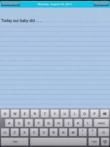 Our Baby Journal screenshot 3