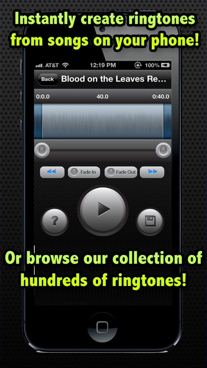 Ringtones.