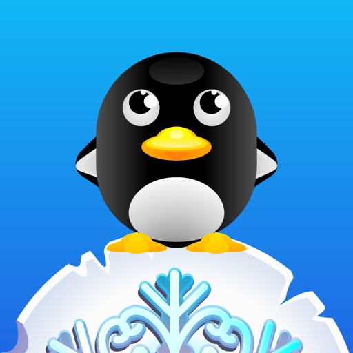 Winter Penguin Tap To Jump To Ice icon