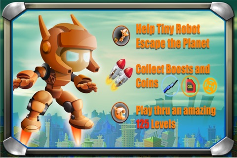 Tiny Robot – jump to be free from the planet screenshot 3
