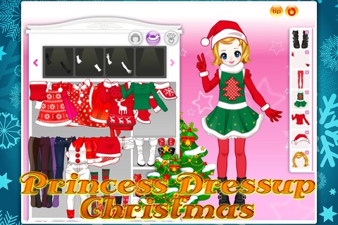 Princess Dressup-Christmas screenshot 2