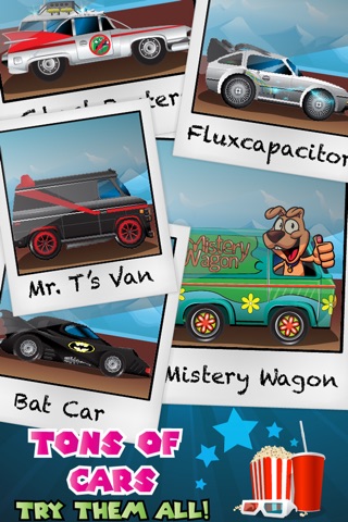 Cool Car Race: Old School Racing with your Favorite TV & Movie Cars screenshot 2