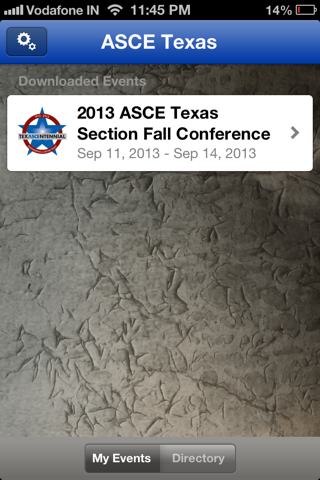 ASCE Texas Section screenshot 2