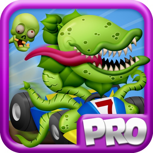 Zombie Kart Hill Racing : A Road Trip of Turbo Carnivore Plants Go Karting Car Racer Game – PRO Fun Kids Version icon