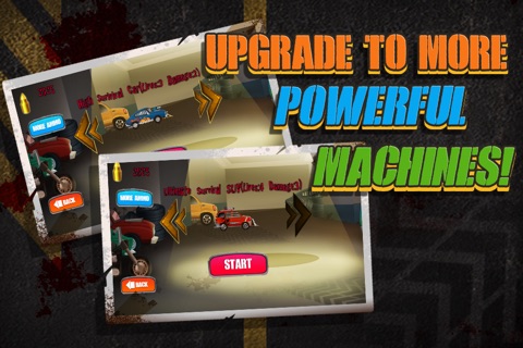 Zombie Survival Machine Free: Cars And Guns Racing screenshot 4