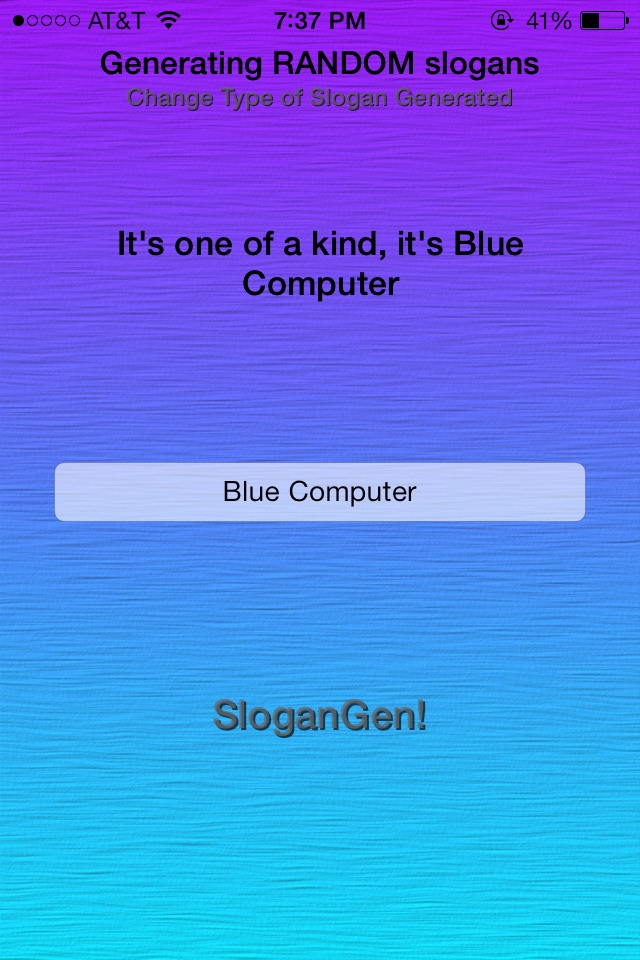 SloganGen screenshot 3