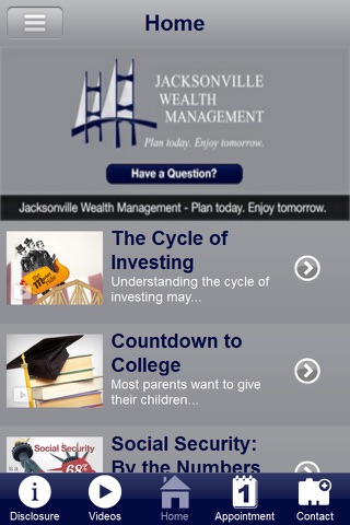 Jacksonville Wealth Management screenshot 2