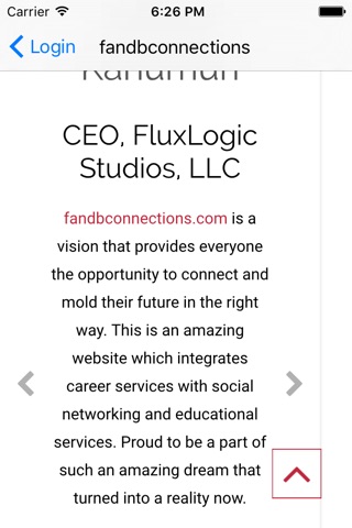 fandbconnections screenshot 2