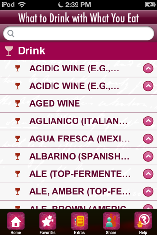 What to Drink with What You Eat screenshot 4