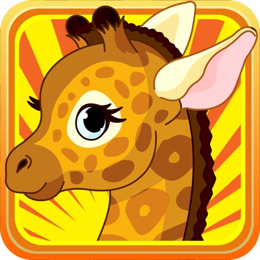 Baby Giraffe Little Zoo Run : Scary Animal Rescue Icon