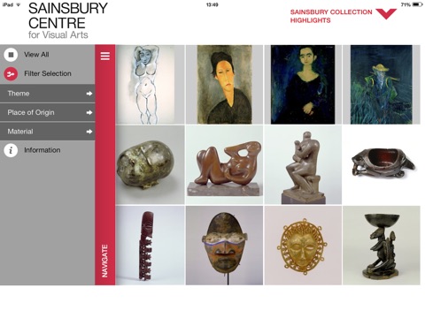 Sainsbury Collection Highlights screenshot 4