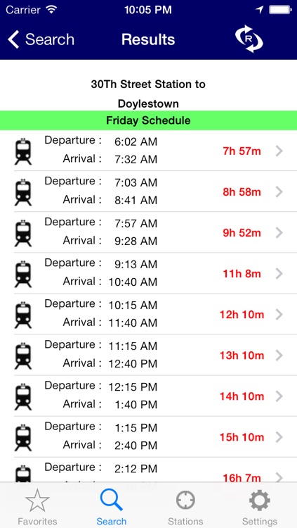 iTransitBuddy - SEPTA Rail