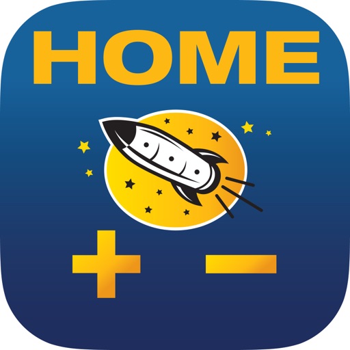 Rocket Math Addition Home icon