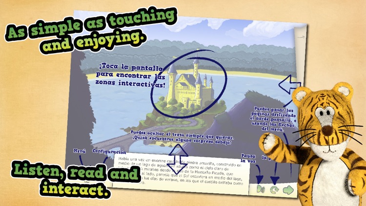 Tales for kids from the Emerald Kingdom: The story of Liberto and the Monster screenshot-3