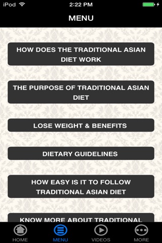 A+ Learn How To Traditional Asian Diets - Plan For Your Healthy Weight Loss screenshot 3