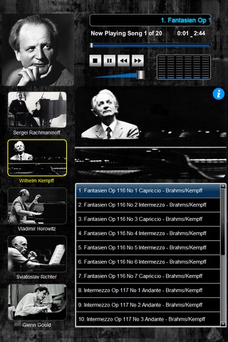Piano Music: Greatest Classical Pianists of the 20th Century (130 Pieces from 5 Pianists) screenshot 2