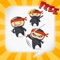 Impress your friends with ALL NEW Ninja themed emoticons