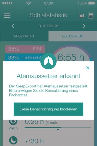 Beurer SleepExpert screenshot 3