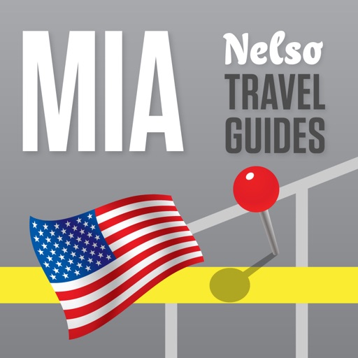 Nelso Miami and Miami Beach Offline Map and Travel Guide icon