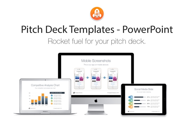 Pitch Deck Templates for PowerPoint thumbnail 1