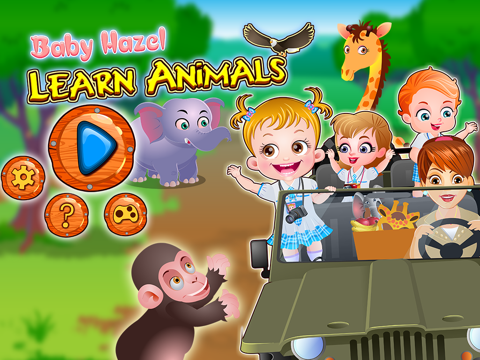 Baby Hazel Learn Animals на iPad
