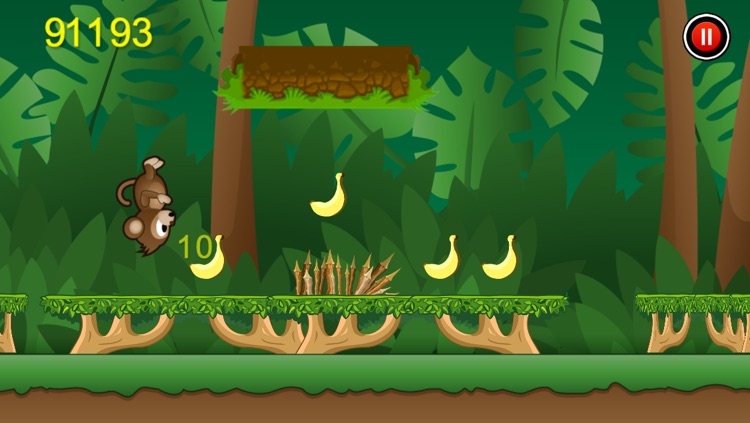 Mega Monkey Jungle Run - Banana Tree Jumping World Free