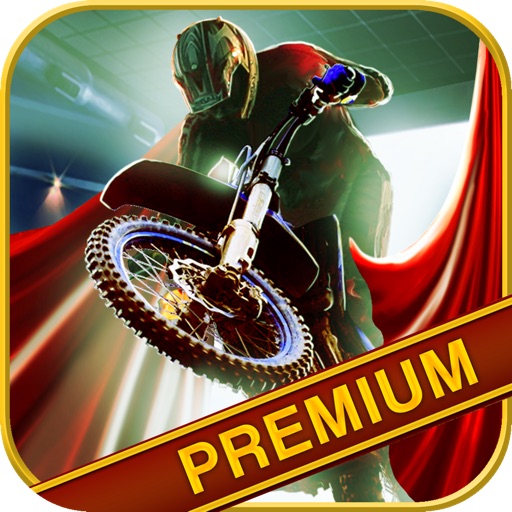 Stunt Biker From Hell 3D Premium - Fast Motorcycle Racer Game with Movie Making icon