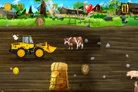 Turbo Tractor & Bull Dozer Farm Racing: Barn Yard Mayhem - by Top Free Fun Games screenshot 3