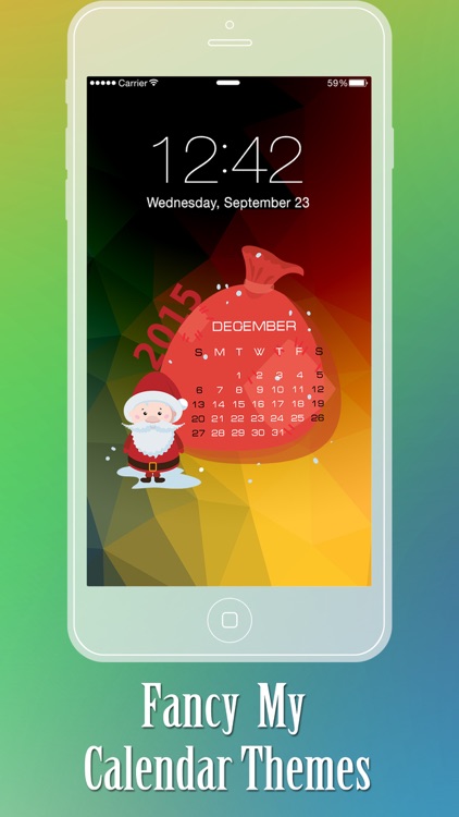 My Fancy Calendar Themes - Make Your Lock Screen Calendar Wallpapers