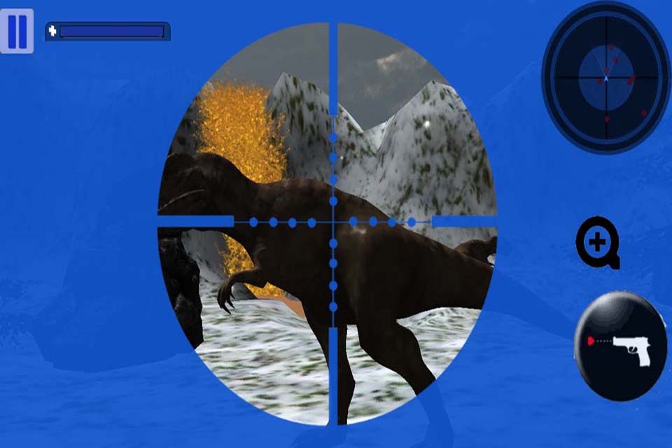 Dino Hunting Sniper 3D screenshot 2