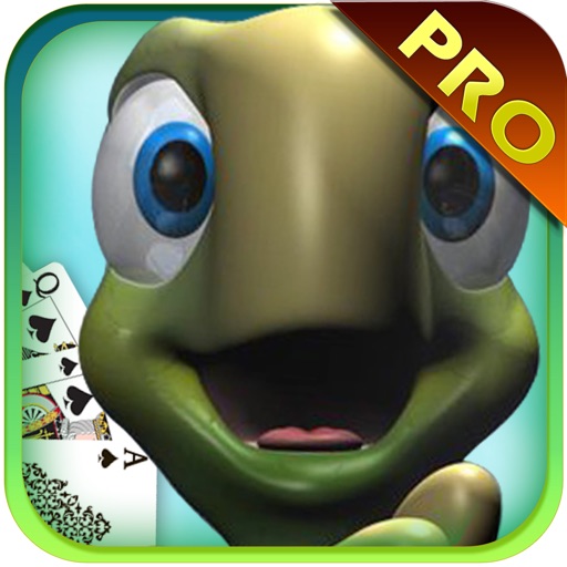 Real Easy Deluxe Turtle Solitaire Fun Blast 3d Card Game Pro iOS App