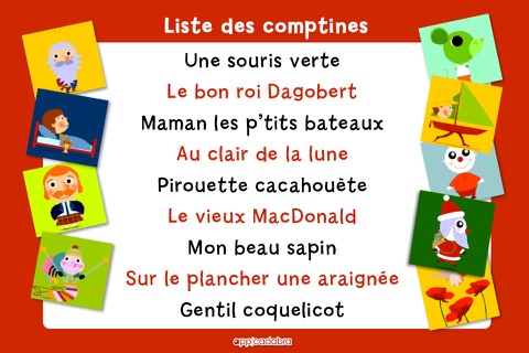 Comptines ! Classiques screenshot 2