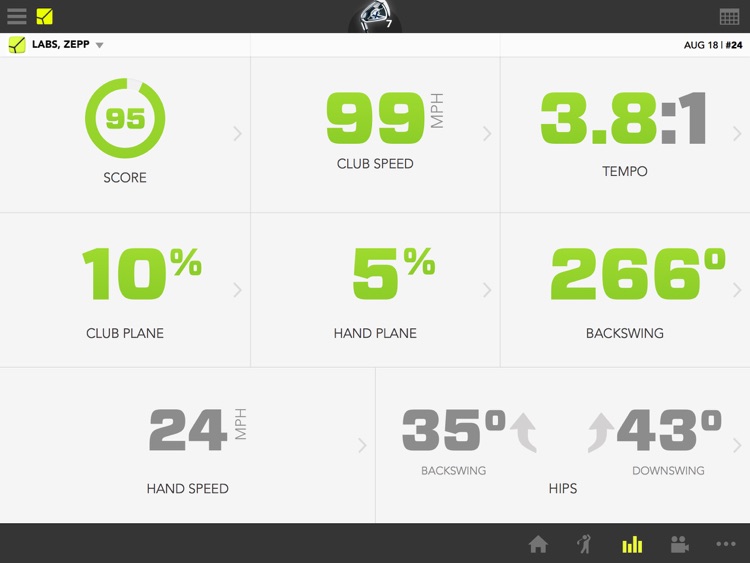 Zepp Golf for iPad screenshot-3