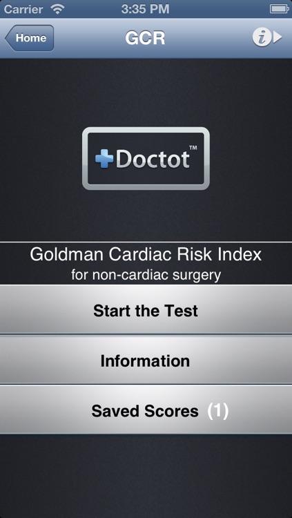 Goldman Cardiac Risk