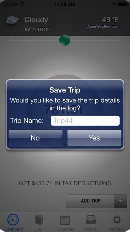 Trip Miles - GPS Fuel Expense Tracker, Mileage Log