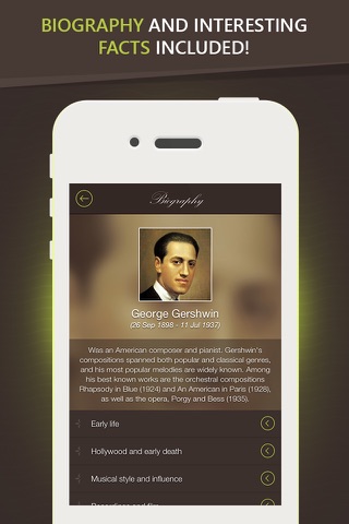 Gershwin - Greatest Hits Full screenshot 3